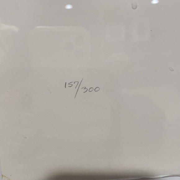 John Lennon sketched his wife laying down. #157. - Picture 3 of 5